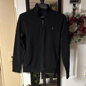 Polo by Ralph Lauren Black Zip-Up Sweater